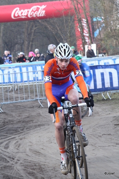 WK cyclocross Koksijde juniors en beloften  28-1-2012 041