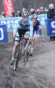 WK cyclocross Koksijde juniors en beloften  28-1-2012 043