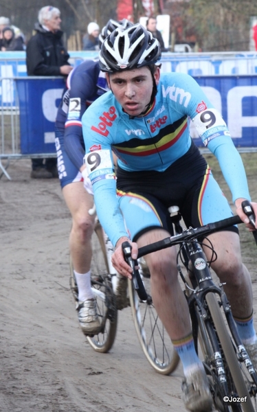 WK cyclocross Koksijde juniors en beloften  28-1-2012 044