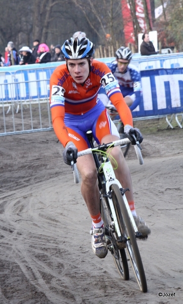 WK cyclocross Koksijde juniors en beloften  28-1-2012 049