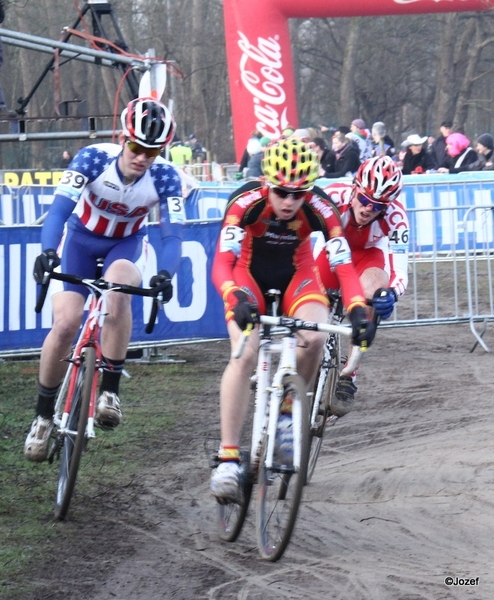 WK cyclocross Koksijde juniors en beloften  28-1-2012 059