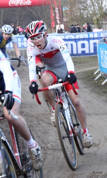 WK cyclocross Koksijde juniors en beloften  28-1-2012 061