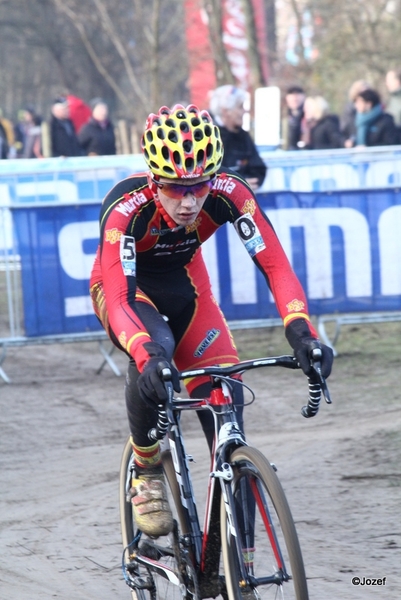 WK cyclocross Koksijde juniors en beloften  28-1-2012 078