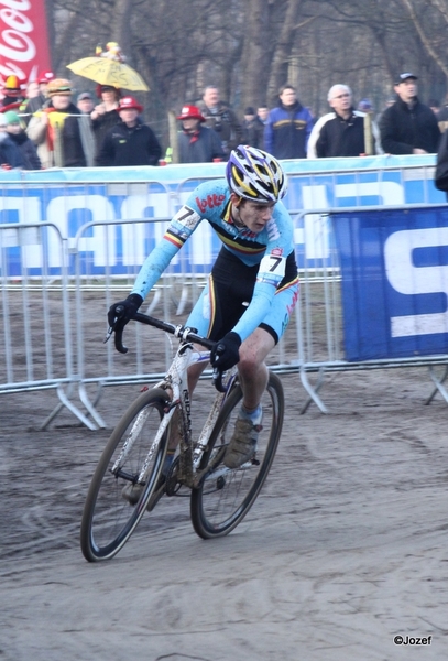 WK cyclocross Koksijde juniors en beloften  28-1-2012 090