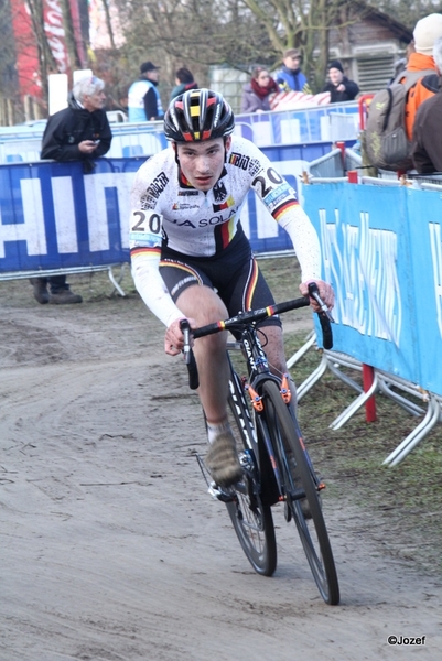 WK cyclocross Koksijde juniors en beloften  28-1-2012 104