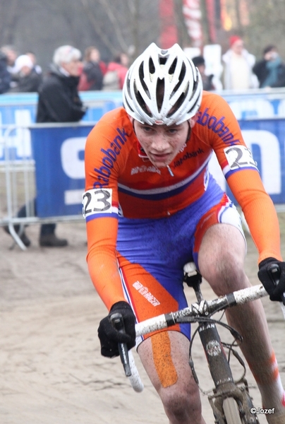 WK cyclocross Koksijde juniors en beloften  28-1-2012 150