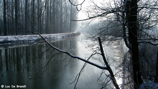 Wellemeersen Denderleeuw wandeling sneeuw