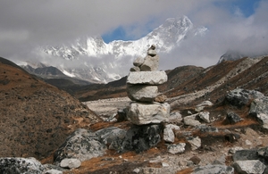 Gorak Shep op 5170 m