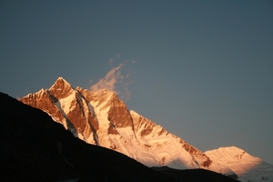 Avond in Dingboche
