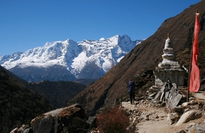 Onderweg naar Tengboche