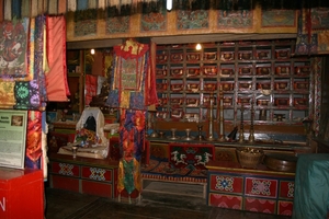 Namche : Gompa binnenin