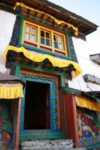 Namche : ingang tot de Gompa