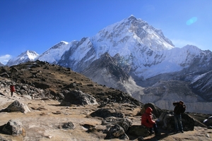 Lobuche : onderweg