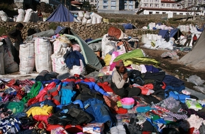 Namche : de markt