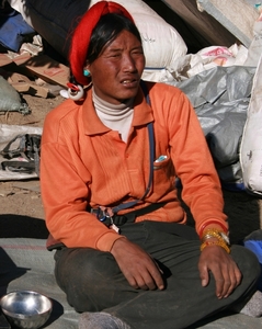 Namche : markt