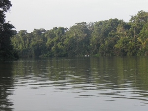 tijdens rondvaart in natuurpark Tortuguerro