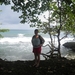 aan strand Cahuita