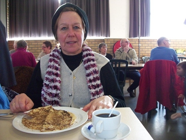 128-Even versterken na 18km...