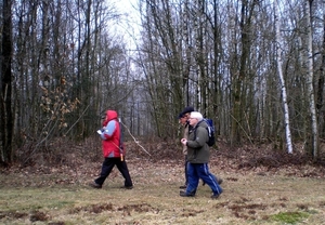 In strak gelid verder