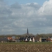 120415 WAARDAMME.DE KERK UIT DE VERTE