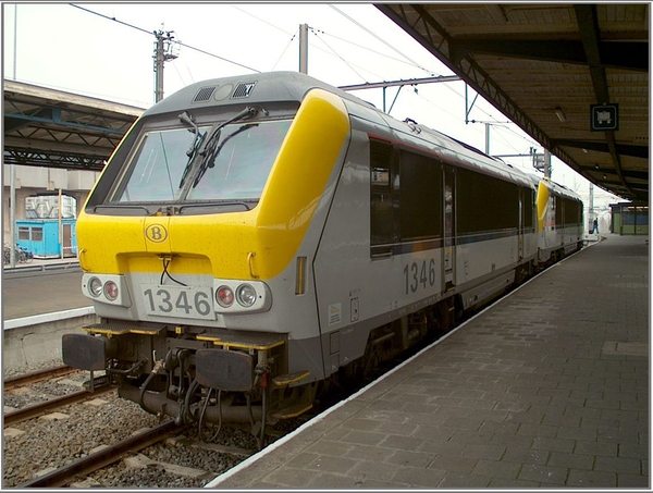 NMBS HLE 1346 Oostende 12-04-2002