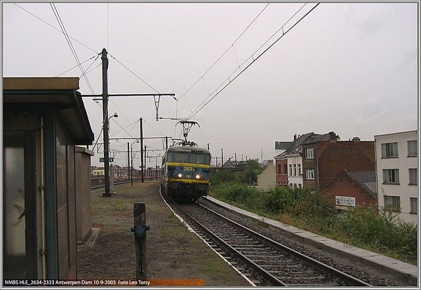 NMBS HLE 2634-2323 Antwerpen Dam 10-09-2003
