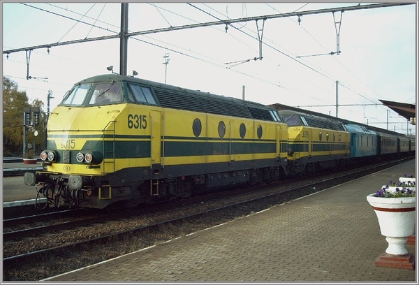 NMBS HLD 6315+6319 Hasselt 15-11-2003