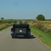 Landelijk touren in een Rolls