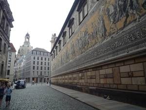 1A Dresden, De Fürstenzug of de optocht der Saksische vorsten, g