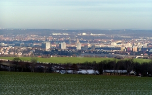 1A Dresden, zicht over de stad