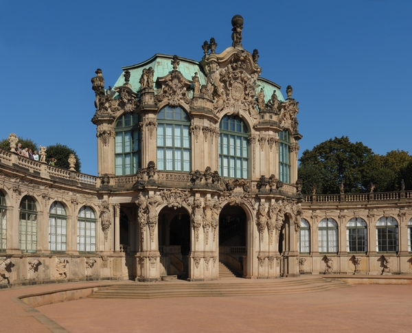 1A Dresden, Zwinger, Wallpavillion