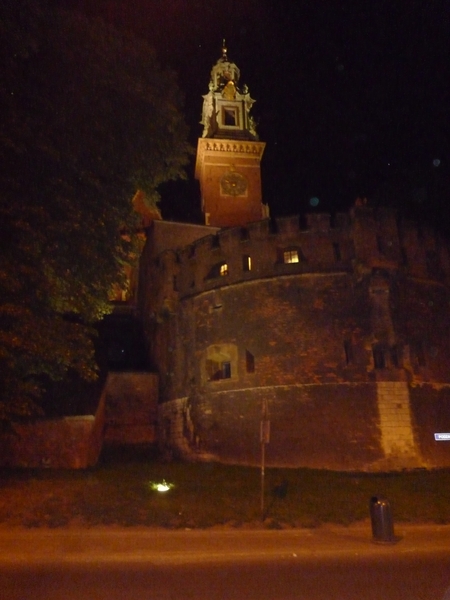 3A Krakau, oude stad, by night _P1120819