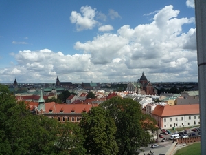 3A Krakau, Wawelkatedraal, uitzicht _P1130125