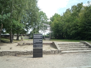 3B Auschwitz, Gestapo ondervraging en folterplaats, met galg tere