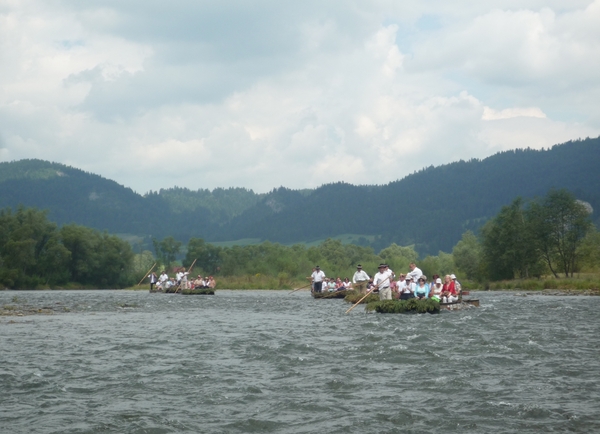 3D Pieniny, Dunajec rivier, vlottentocht _P1130047