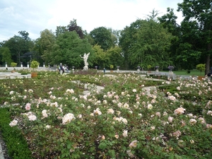 4 Warschau, Wilanów paleis, koninklijke zomerresidentie, tuinen 