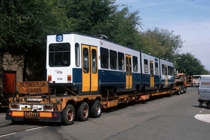 er op De Werf achter remise Zichtenburg de nieuwe GTL 3139 arrive