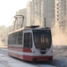 3915 Tram in de mist