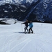 Edda en Ingrid op de piste