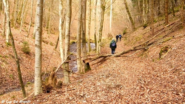 marche Adeps wandeling Houyet Ardennen