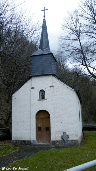 marche Adeps wandeling Houyet Ardennen