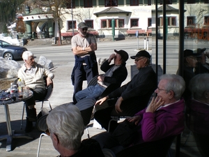 Genieten op het terras