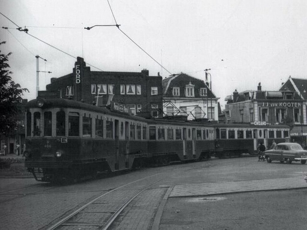 B 456+A 458+B 463 Houtplein Haarlem 10-06-1957 E.J.Bouwman