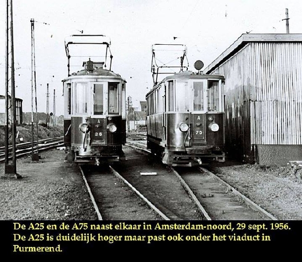 A 25 + A 75 Amsterdam-Noord 29-09-1956