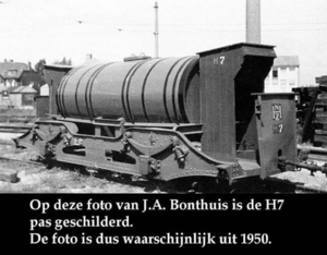 H 7 Pas geschilderd