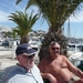 20120302 16u19 Johnny en Remi aan Puerto Colon  Spanje Tenerife c