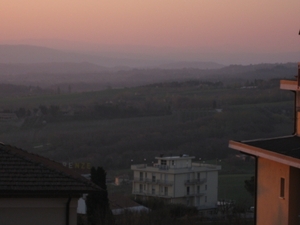 IMG_2491 zonsopgang in Toscane