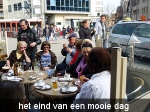 het einde van een mooie dag