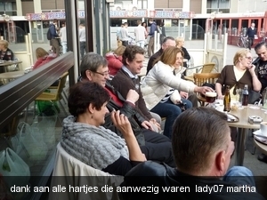 dank aan alle hartjes die aanwezig waren