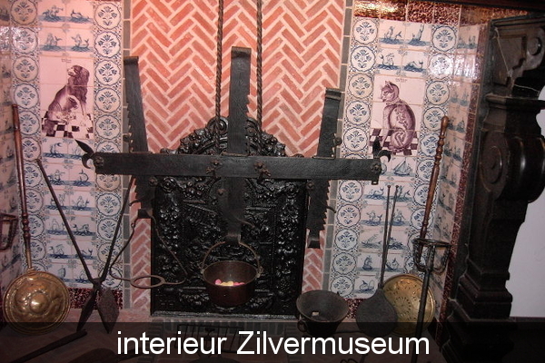 in het zilvermuseum